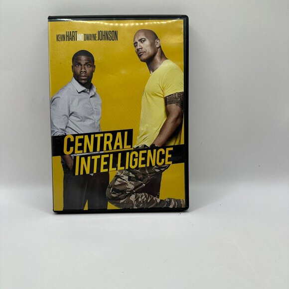 Central Intelligence DVD Starring Kevin Hart & Dwayne Johnson - Picture 1 of 3